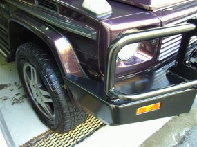 Установка бампера ARB на Mercedes G-class