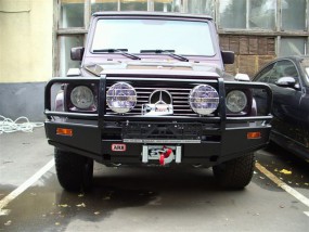 Установка бампера ARB на Mercedes G-class