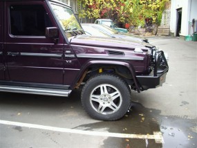 Установка бампера ARB на Mercedes G-class