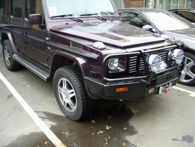 Установка бампера ARB на Mercedes G-class